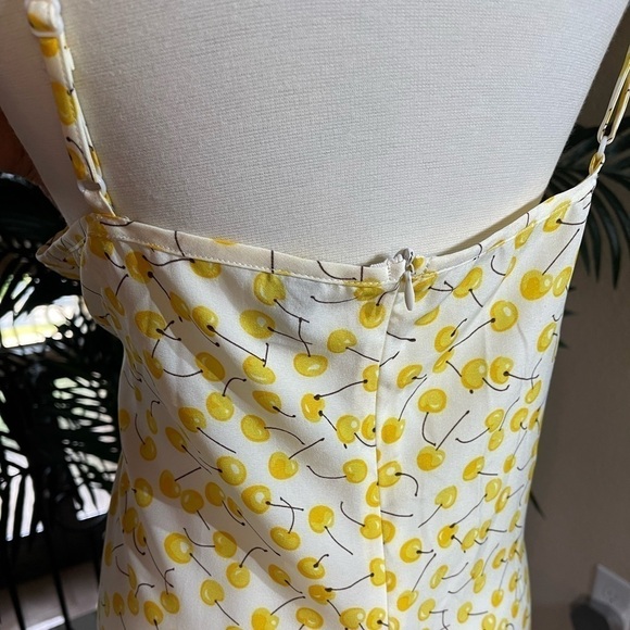 Cherry Print Casual Slip Cami Summer Dress - Picture 10 of 11